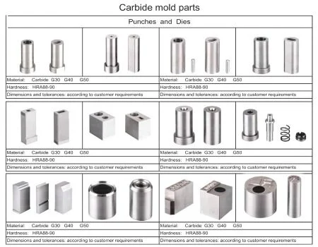 CNC Machining Jig Part Serrated Punch Fue 0.6mm-1.2mm Part