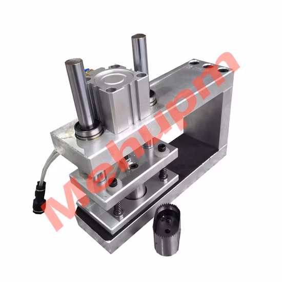 PEバッグ用の歯付きナイフハンドル穴